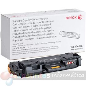 Xerox B205/B210/B215 Negro Cartucho de Toner Original - 106R04346
