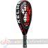 Kelme Shark Pala de Pádel - Forma Mixta - Marco 100% Carbono - Cara 100% Fibra de Carbono - Núcleo Xtra Soft Eva-2