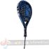 Kelme Mastín Pala de Pádel - Forma Mixta - Marco y Cara 100% Fibra de Vidrio - Núcleo Goma Eva-2