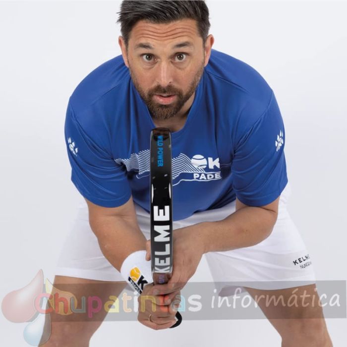 Kelme Mastín Pala de Pádel - Forma Mixta - Marco y Cara 100% Fibra de Vidrio - Núcleo Goma Eva-4
