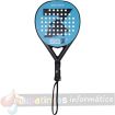 Set Coyote Pala de Padel - Forma Redonda - Marco y Cara 100% Fibra de Vidrio - Nucleo Goma Black Eva XtraSoft