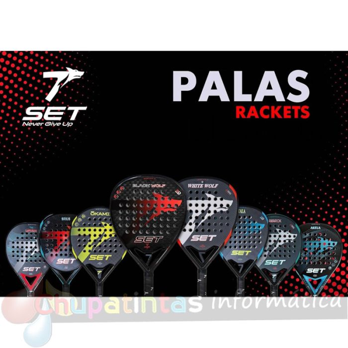 Set Coyote Pala de Pádel - Forma Redonda - Marco y Cara 100% Fibra de Vidrio - Núcleo Goma Black Eva XtraSoft-5