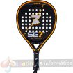 Set Lion Pala de Padel - Forma Lagrima - Marco 100% Carbono - Cara 100% Carbono 3K - Nucleo Goma Black Eva Compressed