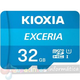 Kioxia Exceria Tarjeta Micro SDHC 32GB UHS-I Clase 10 con Adaptador-1
