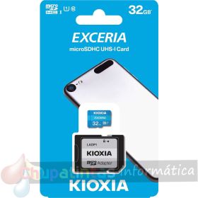 Kioxia Exceria Tarjeta Micro SDHC 32GB UHS-I Clase 10 con Adaptador-3