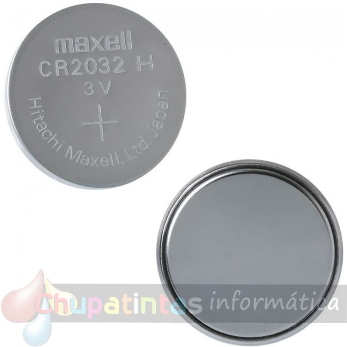 Maxell Pack de 1 Pila Litio de Botón CR2032 3V-2