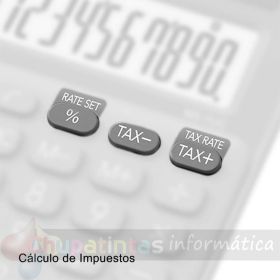 Casio MS7UC Calculadora de Escritorio - Tecla Doble Cero - Pantalla LCD de 10 Dígitos - Solar y Pilas - Color Rojo-3