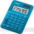 Casio MS7UC Calculadora de Escritorio - Tecla Doble Cero - Pantalla LCD de 10 Dígitos - Solar y Pilas - Color Azul-2