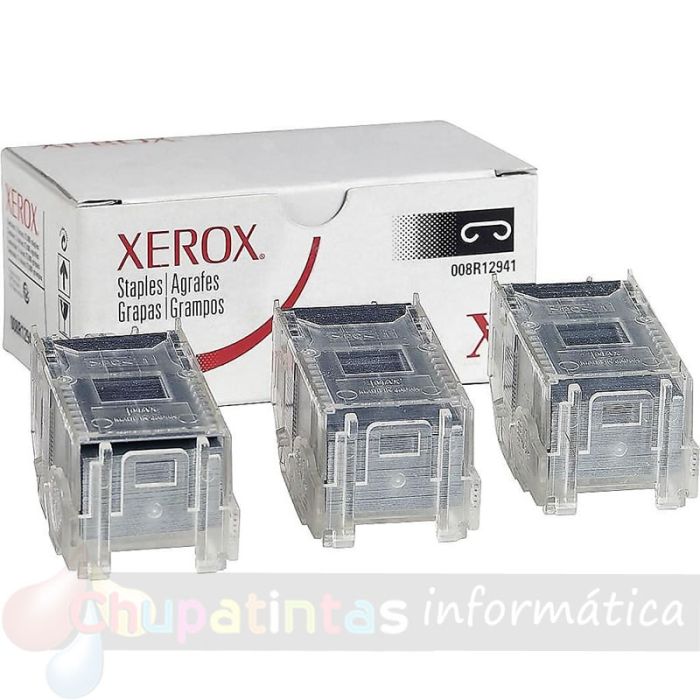 Xerox Pack de 15.000 Grapas 3 Cartuchos x 5.000 para Versalink C500 C600 C7000 C8000 (008R12941)