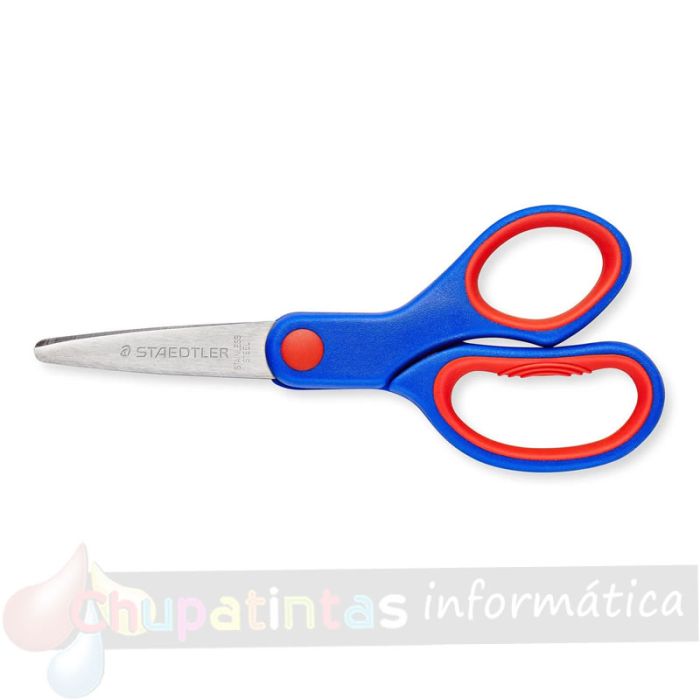 Staedtler Noris 965 Tijera Escolar de Seguridad - Agarre Ergonómico Suave - Cuchillas Romas - Longitud 14cm-2