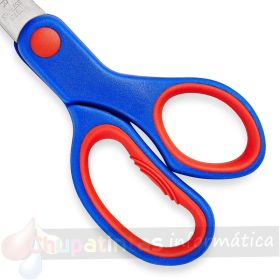Staedtler Noris 965 Tijera Escolar de Seguridad - Agarre Ergonómico Suave - Cuchillas Romas - Longitud 14cm-3