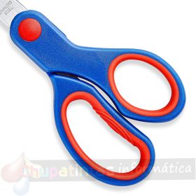 Staedtler Noris 965 Tijera Escolar - Acero Inoxidable - Agarre Ergonómico  - Color Azul-3
