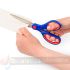 Staedtler Noris 965 Tijera Escolar - Acero Inoxidable - Agarre Ergonómico  - Color Azul-5