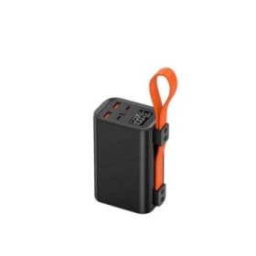 Leotec Power Bank 30000mAh 100W PD - Compatible con Portatiles - Pantalla LCD - 2x USB-A, 2x USB-C