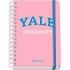 Dohe YALE Pink Lady Agenda Escolar Espiral Wire?o A5 - Semana Vista - Papel 80g/m2 - Cubierta de Carton Plastificado - Cierre con Goma Elastica - Color Rosa