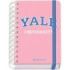 Dohe YALE Pink Lady Agenda Escolar Espiral Wire?o A6 - Dia Pagina - Papel 80g/m2 - Cubierta de Carton Plastificado - Cierre con Goma Elastica - Color Rosa