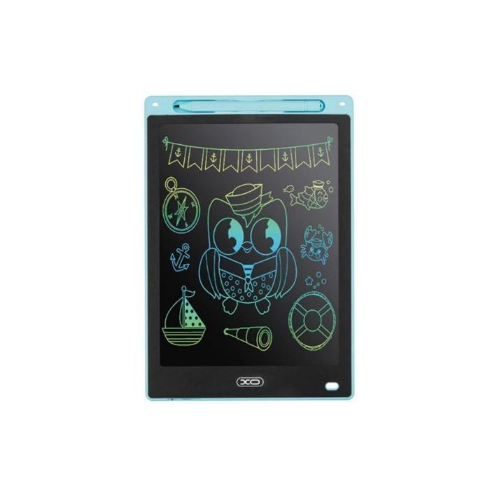 XO Tableta Digital - Pantalla 10" - Hueco Porta Lapiz - Borrado con un Solo Toque - Color Azul