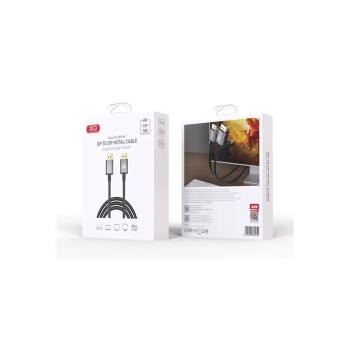 XO Cable HDMI - Longitud 3 Metros - Resolucion 4K - Color Negro