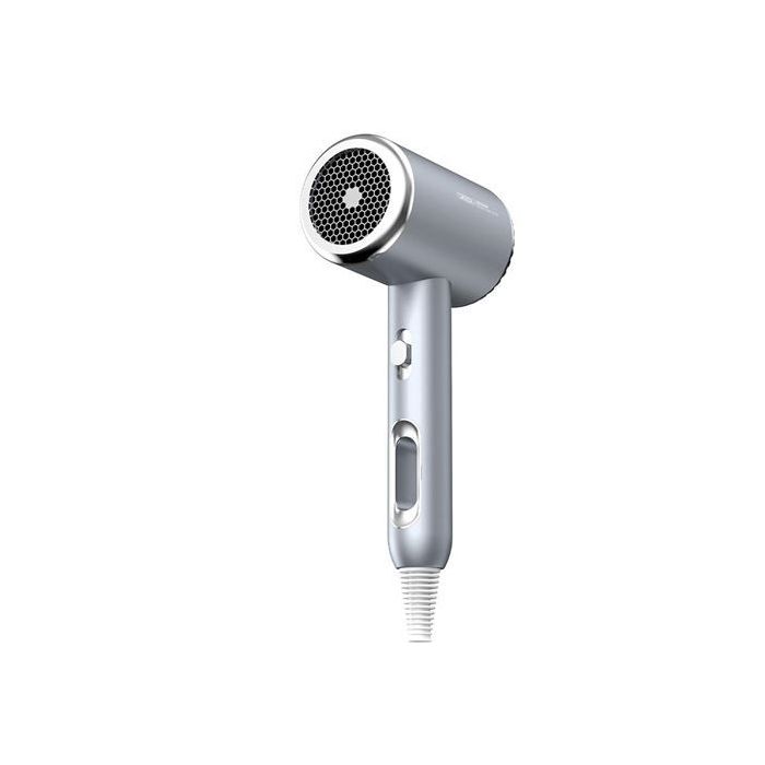 XO Secador Ionico - Potencia 1600W - Aire Frio y Caliente - Difusor Incluido - Color Gris