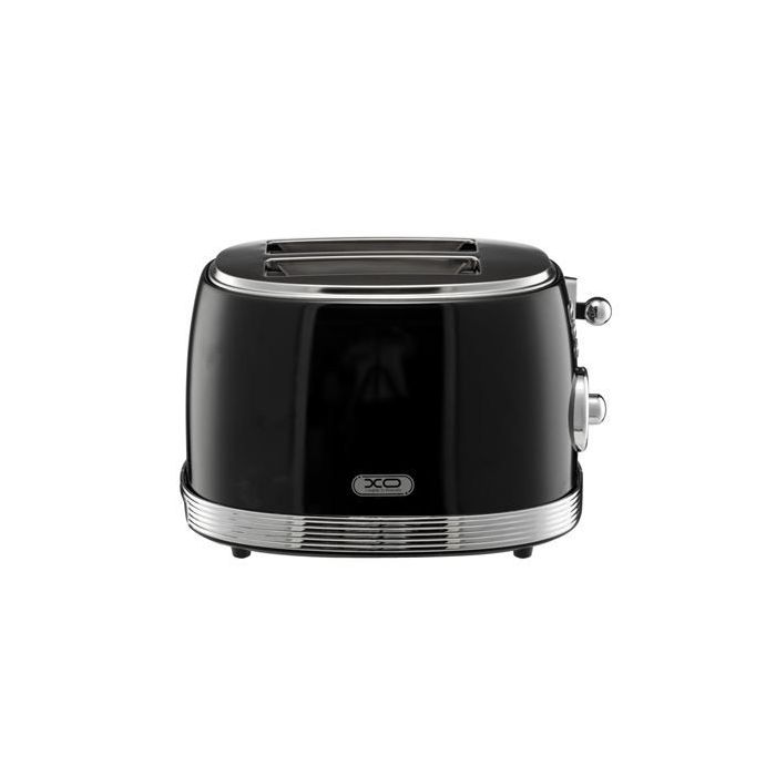 XO Tostadora Multifuncional - 850W - Funciones Descongelar/Cancelar/Recalentar - Apagado Automatico - Cable Estandar Europeo - Color Negro