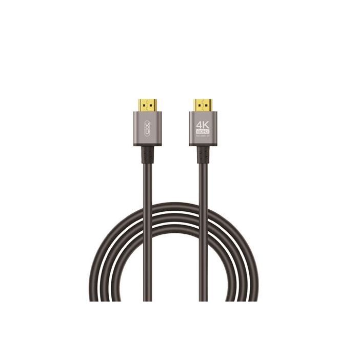 XO Cable HDMI 4K - Alta Resolucion - Conexion Estable - Durabilidad Garantizada - Color Negro