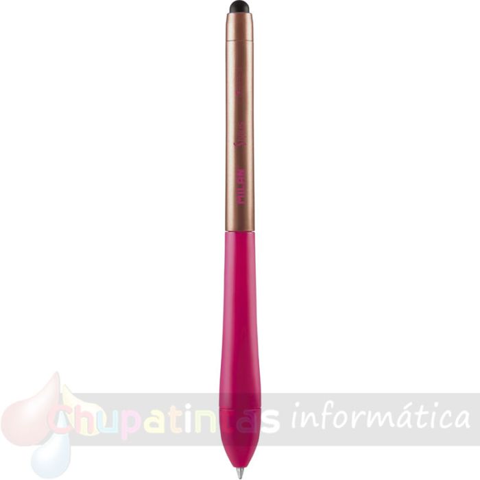 Milan Stylus Copper 24 Bolígrafos Retráctiles - Punta 1mm - Puntero para Pantalla Táctil - Colores Surtidos - Tinta Azul-5