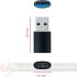 Nanocable Adaptador USB-A 3.1 Macho a USB-C Hembra-2