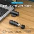 Vention Lector de Tarjetas Externo USB 2.0 - Color Negro-2