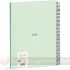 Milan Serie 1918 Cuaderno Espiral Formato A4 Cuadricula 5x5mm - 80 Hojas de 95 gr/m2 - Microperforado, 4 Taladros - Verde-2