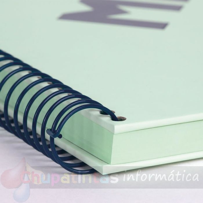 Milan Serie 1918 Cuaderno Espiral Formato A4 Pauta 7mm - 80 Hojas de 95 gr/m2 - Microperforado, 4 Taladros - Color Rosa-4