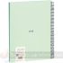 Milan Serie 1918 Cuaderno Espiral Formato A4 Pauta 7mm - 80 Hojas de 95 gr/m2 - Microperforado, 4 Taladros - Color Verde-2