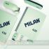 Milan Serie 1918 Cuaderno Espiral Formato A4 Pauta 7mm - 80 Hojas de 95 gr/m2 - Microperforado, 4 Taladros - Color Verde-5