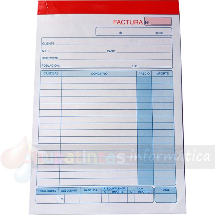 Dohe Talonario de Facturas - Cuarto Natural - 50x2 Hojas Autocopiativas - Duplicado-2