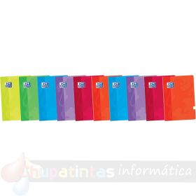 Oxford Classic Pack de 10 Libretas Grapadas Formato A5+ 1 Línea con Margen - Colores Surtidos-1