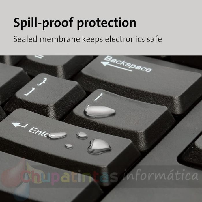 Kensington Value Teclado de Membrana USB - Teclas Tacto Sensible - Cable de 1.50m-2