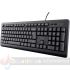 Trust TK150 Teclado USB - Teclas Silenciosas - 104 Teclas - Cable de 1.80m - Color Negro-1