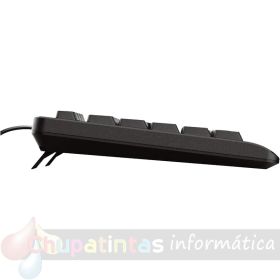 Trust TK150 Teclado USB - Teclas Silenciosas - 104 Teclas - Cable de 1.80m - Color Negro-3