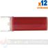 Pilot Cartucho de Recambio para Rotulador de Pizarra Blanca V-Board Master Begreen - Capacidad 6ml - Color Rojo