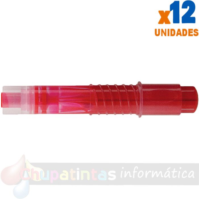 Pilot Cartucho de Recambio para Rotulador de Pizarra Blanca V-Board Master S Begreen - 2.4ml - Rojo
