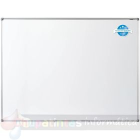 Dahle Professional Board Pizarra Blanca Esmaltada Magnética 900x600mm - Marco de Aluminio - Bandeja para Rotuladores-1