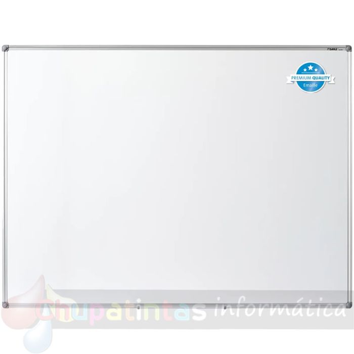 Dahle Professional Board Pizarra Blanca Esmaltada Magnética 900x1.200mm - Marco de Aluminio - Bandeja para Rotuladores-1
