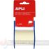 Apli Dispensador Nota Adhesiva Rollo - 60mm x 10m - Fácil de Usar - Adhesivo de Calidad - Amarillo-1