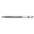 Pilot Boligrafo de Gel G1 - Recargable - Punta de Bola 0.5mm - Trazo 0.3mm - Cuerpo Transparente - Color Negro