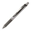 Pentel Energel Boligrafo de Bola Retractil - Punta 0.7mm - Trazo 0.35mm - Tinta Gel - Recargable - Grip de Agarre - Clip de Metal - 50% de Materiales Reciclados - Color Negro
