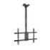 Tooq Soporte de Techo para Pantallas 43-86" - Angulo de Giro 180º - Inclinable - Gestion de Cables - Peso Max. 60kg - VESA Max. 600x400mm - Color Negro