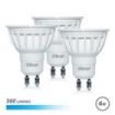 Elbat Pack 3 Bombillas LED Gu10 - 6W - 560Lm - Luz Fria - Color Blanco