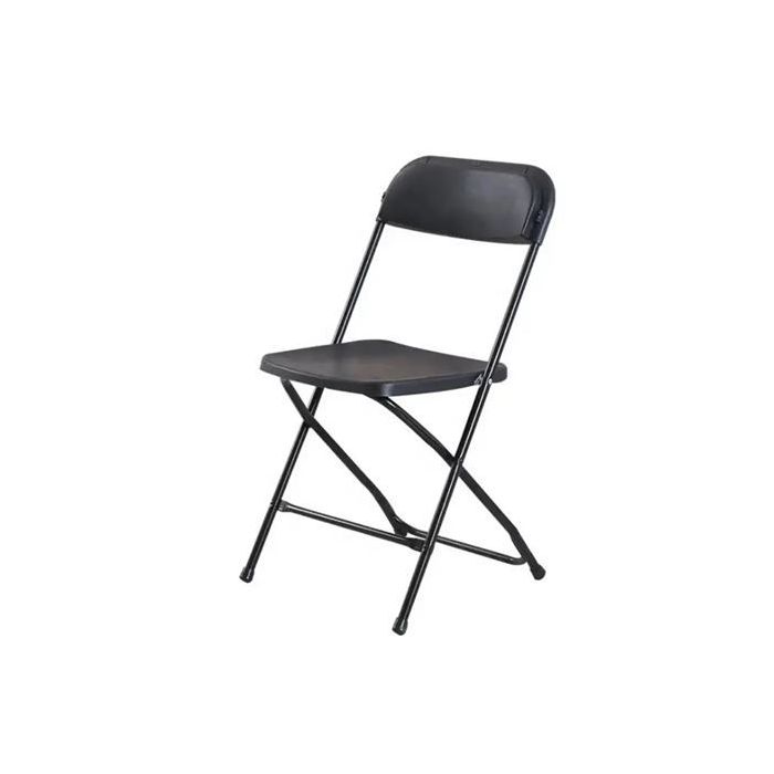 Sungarden Silla Resina Plegable 80x50x45cm - Color Negro