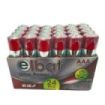 Elbat Pack 24 Pcs Pilas Alcalinas LR03/AAA - Color Varios