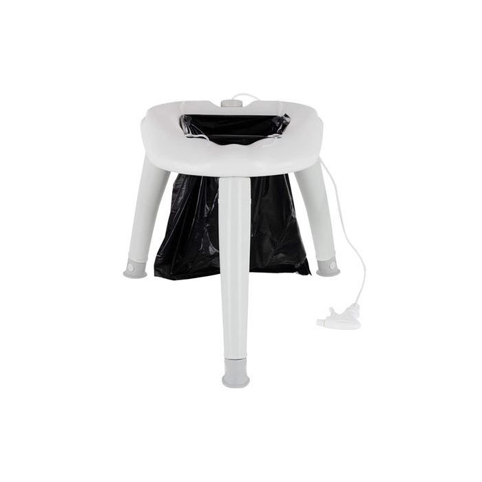 Muvip Inodoro Seco Portatil 4 Litros + Pulverizador - Color Blanco