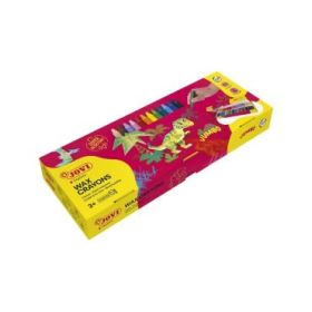 Jovi Jumbo Caja de 300 Ceras - No Manchan - No Huelen - No Se Rompen - Deslizan Bien - Faciles de Afilar - Desarrollan Motricidad Fina - Color Surtido